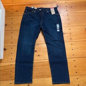 Levi's Dark Indigo Straight Jeans